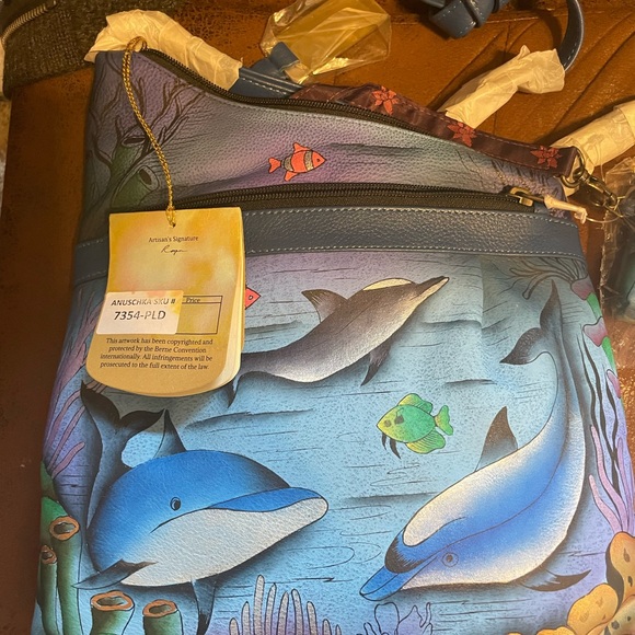 Anuschka crossbody bag - Picture 7 of 7